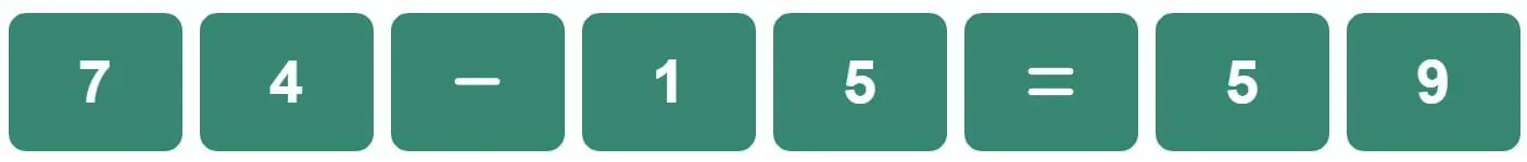 Daily Bi-Nerdle Answer 2 - 6th August 2022