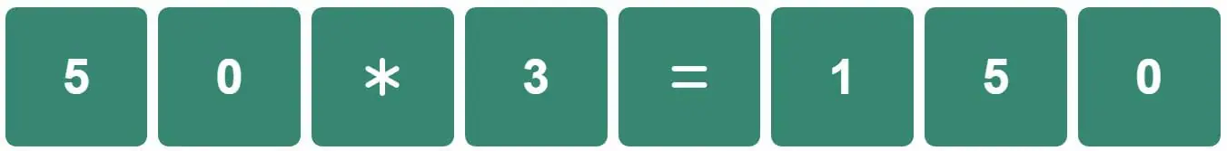 Daily Classic Nerdle Answer - 12th August 2022