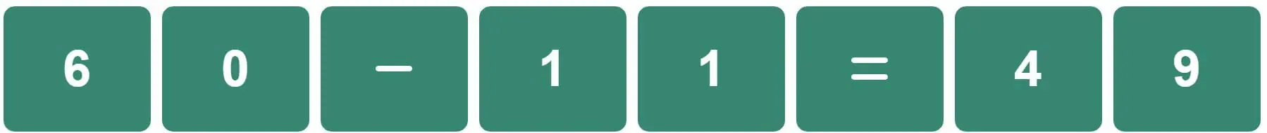 Daily Classic Nerdle Answer - 18th August 2022