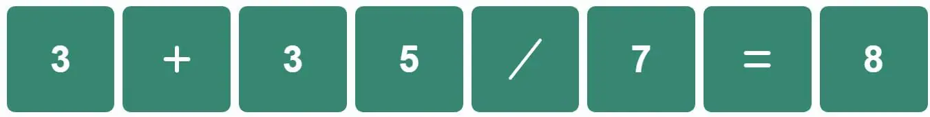 Daily Classic Nerdle Answer - 23rd August 2022