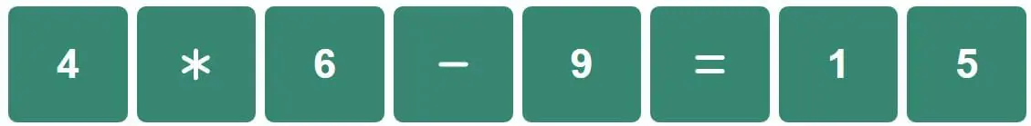 Daily Classic Nerdle Answer - 24th August 2022