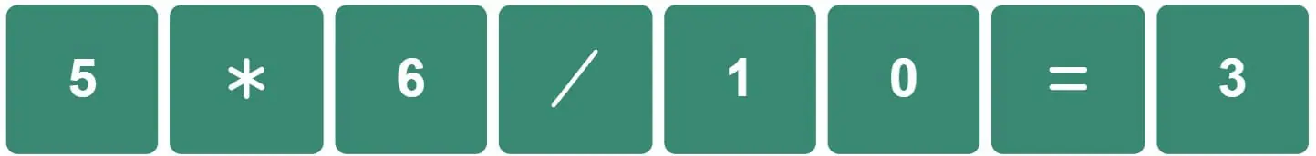 Daily Classic Nerdle Answer - 27th August 2022