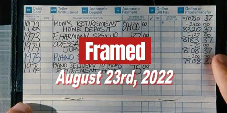 Daily Framed 165 Movie - August 23, 2022