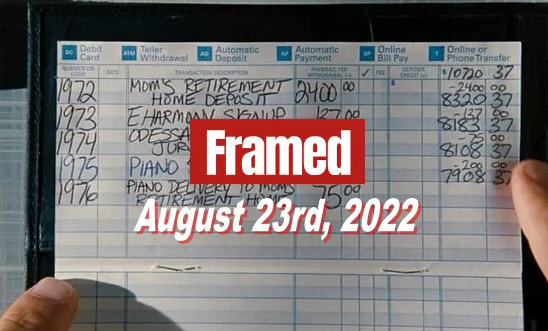 Daily Framed 165 Movie - August 23, 2022