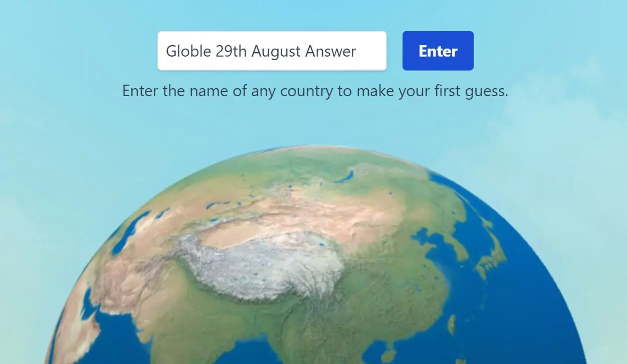 Daily Globle - 29th August 2022