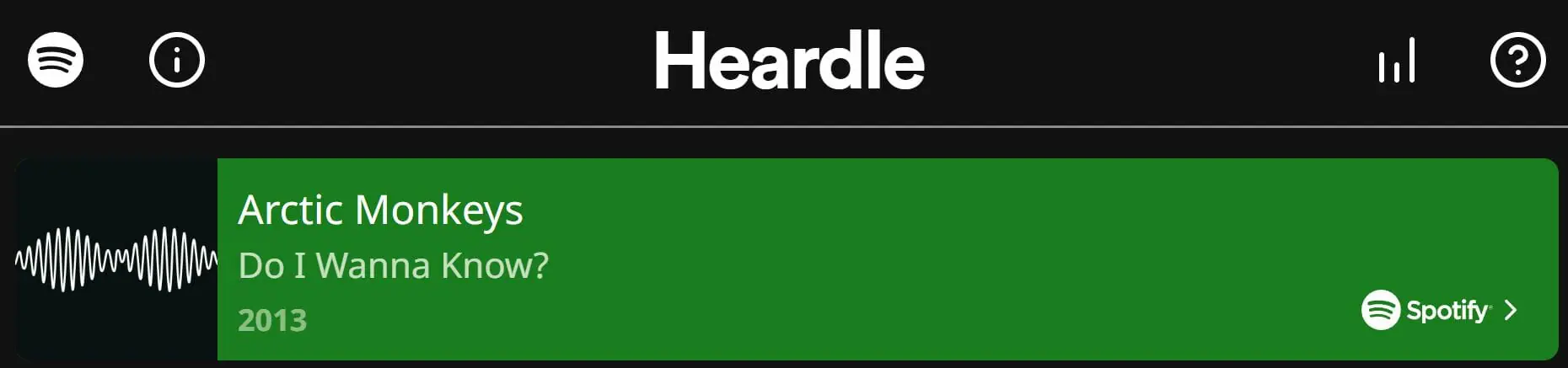 Daily Heardle Answer - 3rd August 2022