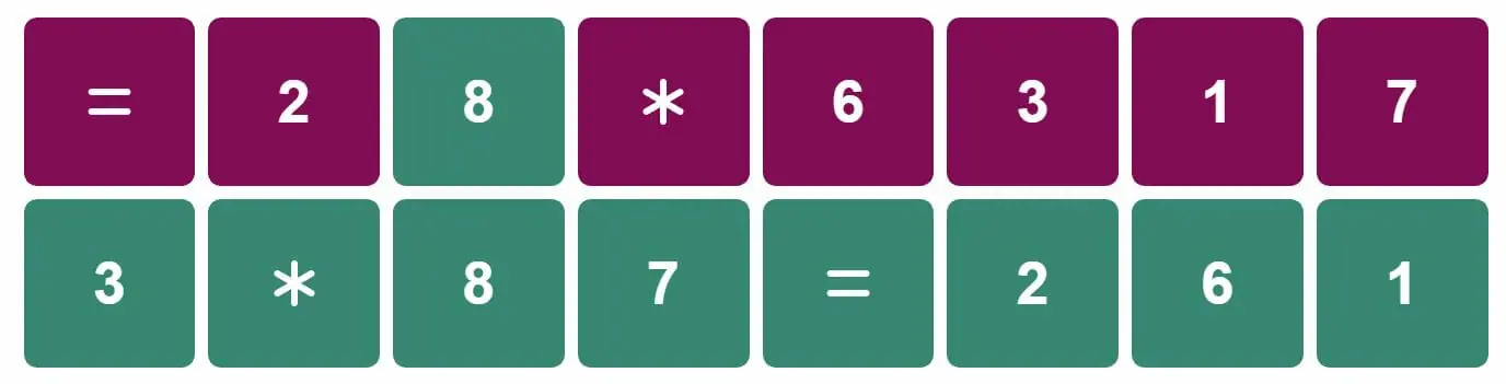 Daily Instant Nerdle Answer - 24th August 2022