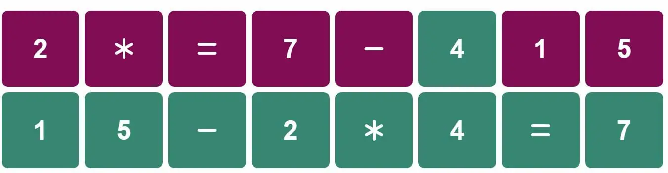 Daily Instant Nerdle Answer - 7th August 2022
