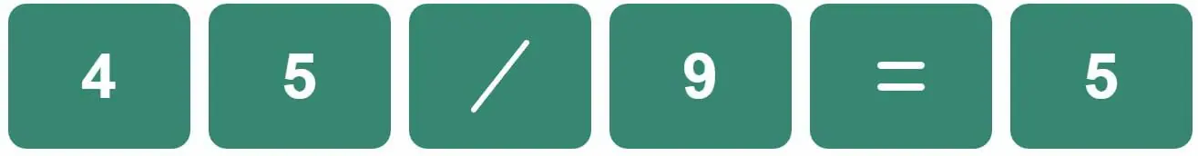 Daily Mini Bi-Nerdle Answer 1 - 11th August 2022