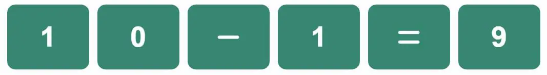 Daily Mini Bi-Nerdle Answer 1 - 12th August 2022