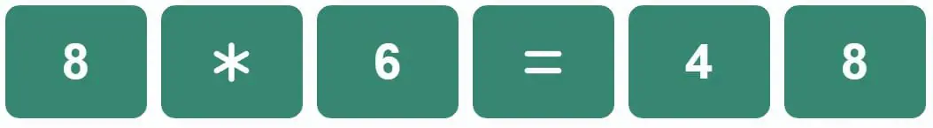 Daily Mini Bi-Nerdle Answer 1 - 15th August 2022