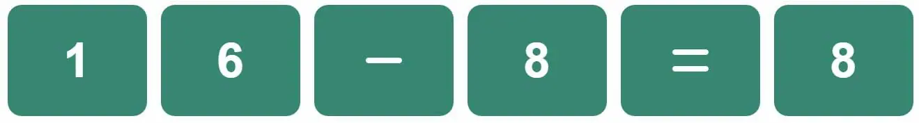 Daily Mini Bi-Nerdle Answer 1 - 19th August 2022