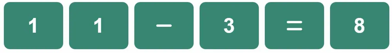 Daily Mini Bi-Nerdle Answer 1 - 26th August 2022