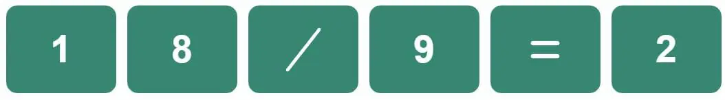 Daily Mini Bi-Nerdle Answer 1 - 30th August 2022