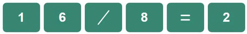 Daily Mini Bi-Nerdle Answer 1 - 4th August 2022