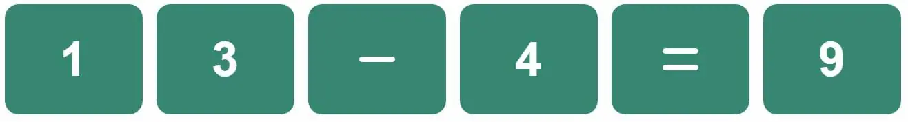 Daily Mini Bi-Nerdle Answer 1 - 9th August 2022