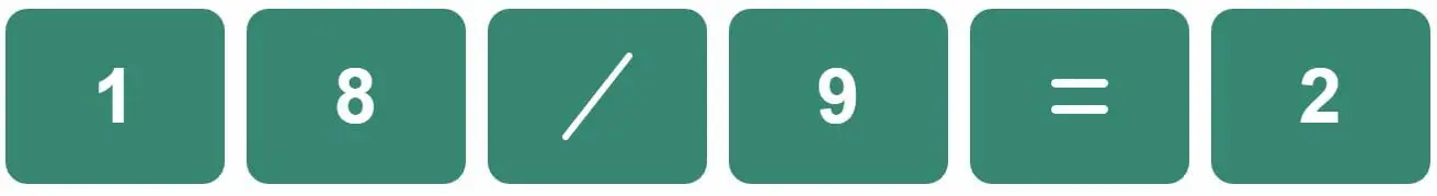 Daily Mini Bi-Nerdle Answer 2 - 20th August 2022