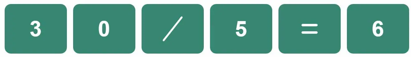Daily Mini Bi-Nerdle Answer 2 - 25th August 2022