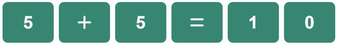 Daily Mini Bi-Nerdle Answer 2 - 26th August 2022