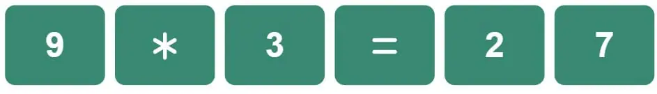 Daily Mini Bi-Nerdle Answer 2 - 29th August 2022