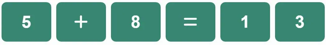 Daily Mini Bi-Nerdle Answer 2 - 30th August 2022