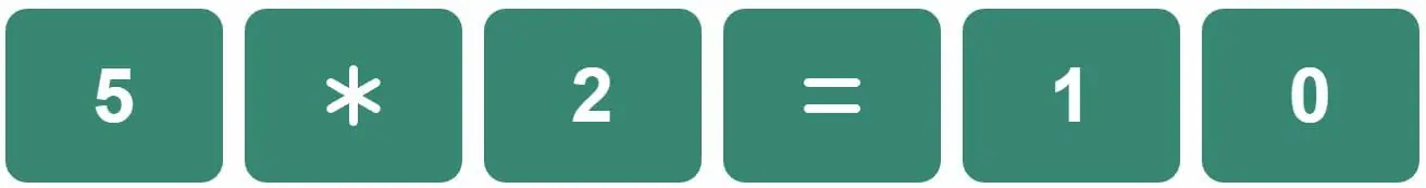 Daily Mini Bi-Nerdle Answer 2 - 8th August 2022
