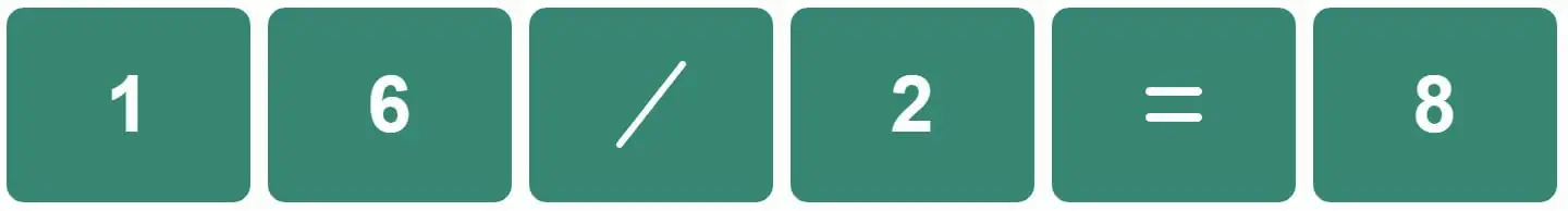 Daily Mini Nerdle Answer - 21st August 2022
