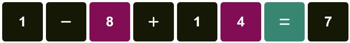 Daily Speed Nerdle Puzzle - 5th August 2022