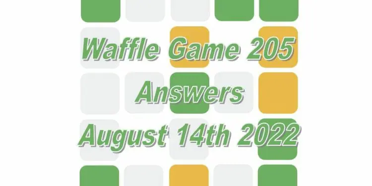 Daily Waffle - August 14th 2022