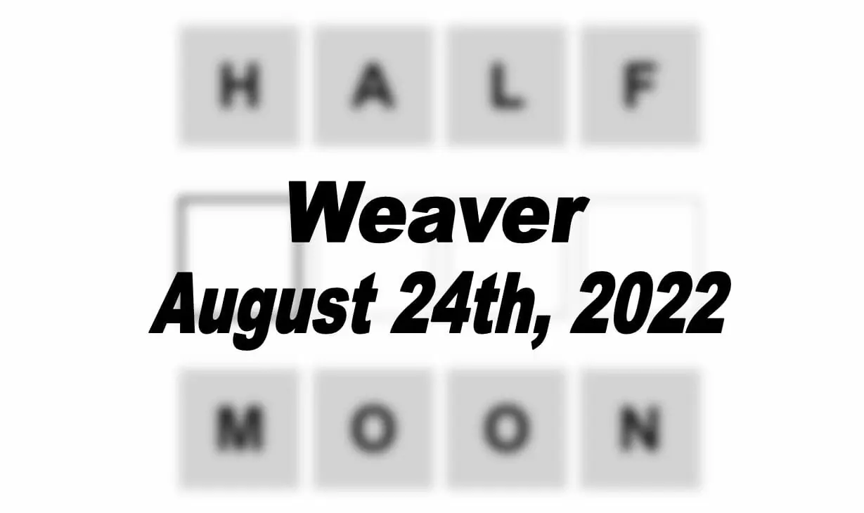 Daily Weaver - 24th August 2022