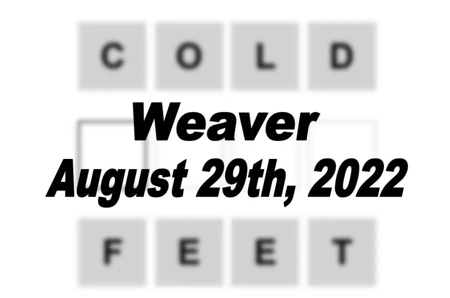 Daily Weaver - 29th August 2022