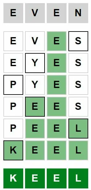Daily Weaver Answer - 6th August 2022
