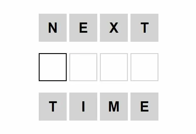 Daily Weaver Puzzle - 1st September 2022