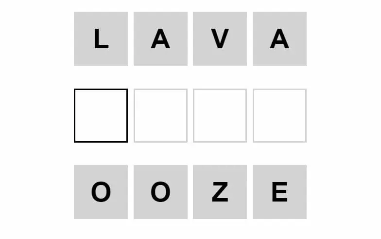 Daily Weaver Puzzle - 26th August 2022