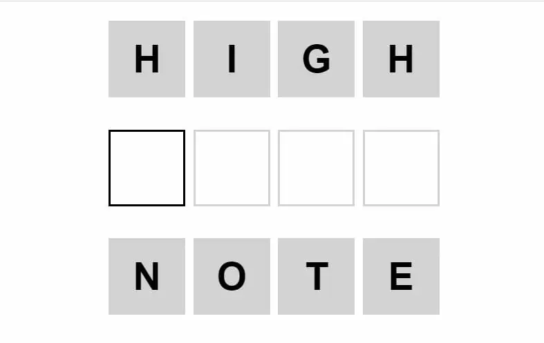 Daily Weaver Puzzle - 3rd August 2022