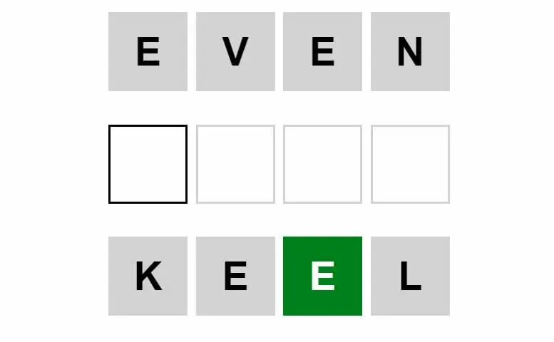 Daily Weaver Puzzle - 6th August 2022