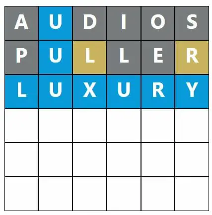 Daily Word Hurdle #391 Morning Answer - 2nd August 2022