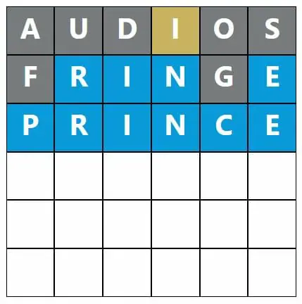 Daily Word Hurdle #406 Afternoon Answer - 9th August 2022