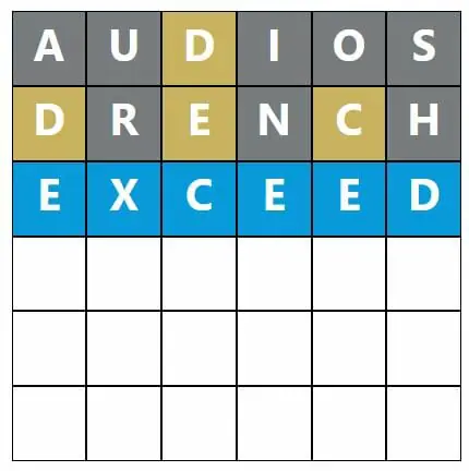 Daily Word Hurdle #422 Afternoon Answer - 17th August 2022