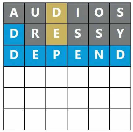 Daily Word Hurdle #429 Morning Answer - 21st August 2022