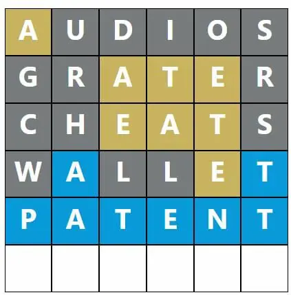 Daily Word Hurdle #431 Morning Answer - 22nd August 2022