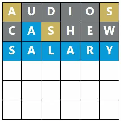 Daily Word Hurdle #436 Afternoon Answer - 24th August 2022