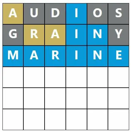 Daily Word Hurdle #449 Morning Answer - 31st August 2022