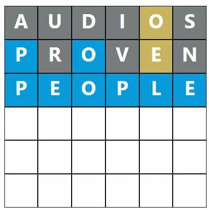 Daily Word Hurdle #452 Afternoon Answer - 1st September 2022