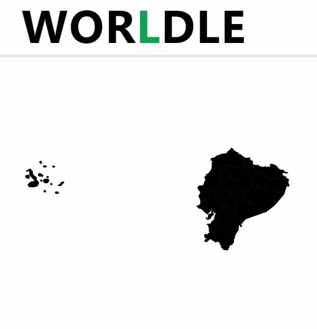 Daily Worldle Country 194 - August 3rd 2022