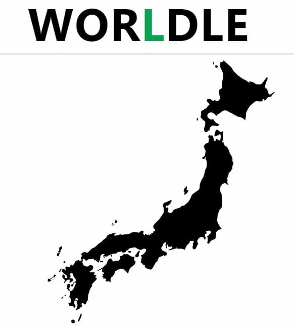 Daily Worldle Country 197 - August 6th 2022