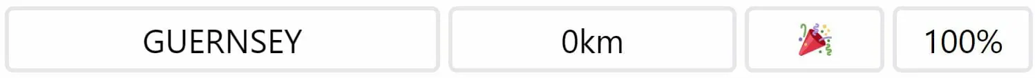 Daily Worldle Country 207 Answer - August 16th 2022