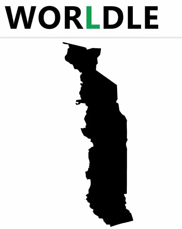 Daily Worldle Country 212 - August 21st 2022
