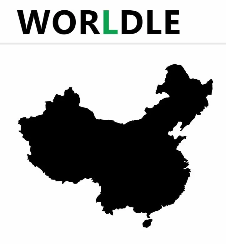 Daily Worldle Country 215 - August 24th 2022
