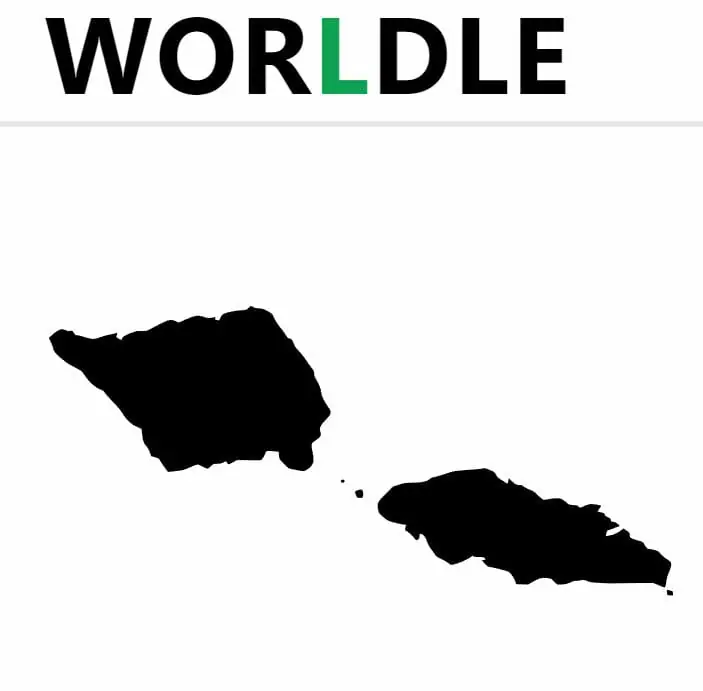 Daily Worldle Country 217 - August 26th 2022